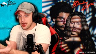 The Weeknd ft ROSALÍA  Blinding Lights Remix REACTION  VIVA EL FIN DE SEMANA [upl. by Rhea]