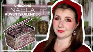 Der NABLA Adventskalender 2024 🎁 So muss ein Makeup Kalender sein  Unboxing  Verlosung  deutsch [upl. by Ahsiken]