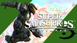 Halo  Overture Remix  Super Smash Bros Ultimate Fan Made [upl. by Sofer]