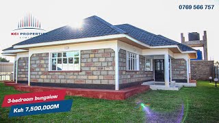 3bedroom bungalow in Eldoret going for Ksh 7500000M [upl. by Eninnaj]