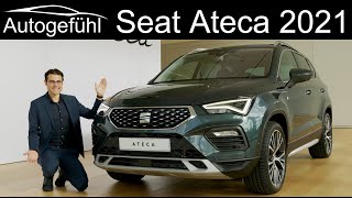 new Seat Ateca Facelift PREVIEW Exterior Interior 2021 model Ateca Xperience  Autogefühl [upl. by Ahsila]