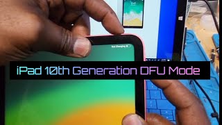 How To Correctly  Put Your iPad 10th Generation  A2696 Into DFU Mode for iTunes Restore Recovery [upl. by Linzy]