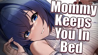 Mommy Keeps You In Bed ❤ F4M ASMR Roleplay Soft Dom [upl. by Ahtenek634]