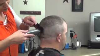 Mens Very Short Haircut [upl. by Starr]