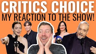 Critics Choice Awards Reaction Video 2024 [upl. by Narda177]