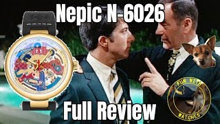 Nepic N6026 Quartz Watch Full Review [upl. by Maite539]