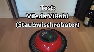 Vileda ViRobi Staubwischroboter im Test Review deutsch [upl. by Nart]