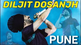 Diljit Dosanjh Pune Concert🔥😍 Diljit Dosanjh in Pune Live  Dilluminati Tour  Viral Concert wala [upl. by Mahsih]