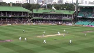 We Are The Army sung by the Barmy Army 5th day SCG Ashes Test 2011 recorded in the crowd [upl. by Eanahs]