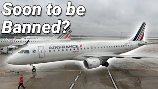 Why Does the GOVERNMENT Want This Flight BANNED Air France Hop E190 [upl. by Fesoy]