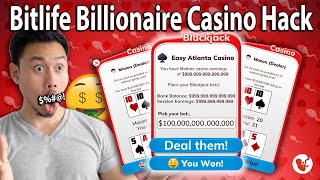 Bitlife  How To Become A Billionaire In 10 Mins In Casino FAST 2021 PATCHED [upl. by Haggar858]