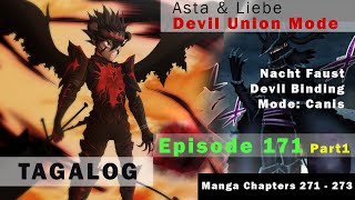 Black Clover Episode 171 Tagalog Part 1  Black Clover Chapter 271  273 [upl. by Relyt]