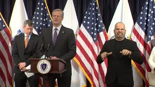 Massachusetts Gov Charlie Baker reacts to Ukraine invasion [upl. by Oriane]