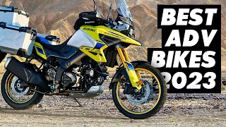 10 Best New amp Updated Adventure Motorcycles For 2023 [upl. by Anizor512]