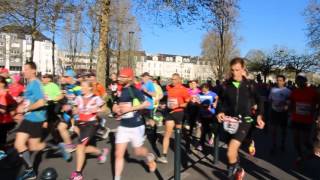 Marathon de Nantes 2016 [upl. by Zitella]