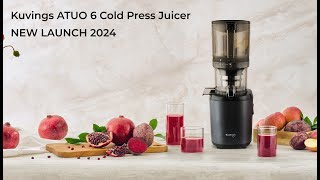 Kuvings AUTO 6 Cold Press Slow Juicer Recipe [upl. by Esinart]