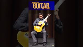 Classical Guitarist Lovro Peretić at Brownsville Guitar Festival in Brownsville Texas 2024 [upl. by Rivy525]