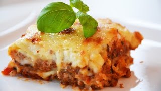 Best Lasagna Bolognese with bechamel [upl. by Dorman239]