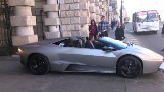 Lamborghini Reventon Roadster  SPB Russia [upl. by Thier]