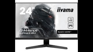 iiyama GMaster G2440HSUB1 [upl. by Ramled]