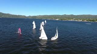 VILLA CARLOS PAZ LAGO VELEROS DRONE [upl. by Magnien]