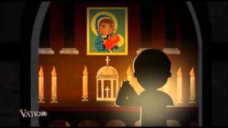 Saint John Paul II on cartoon [upl. by Nofpets]