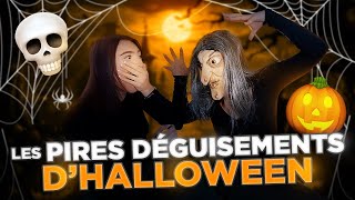 LES PIRES DÉGUISEMENTS DHALLOWEEN 😱 [upl. by Koren]