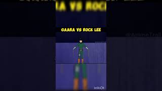 Gaara vs rock lee [upl. by Pompea]