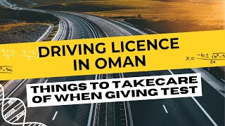 How to clear driving test in Oman  1st Attempt  Drum amp Slope Test  Road Test  Muscat [upl. by Yacov]