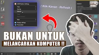 STOP quotKLIK KANAN REFRESH” BERKALIKALI ‼️  Penjelasan fungsi sebenarnya klik Refresh di Komputer [upl. by Eastlake108]