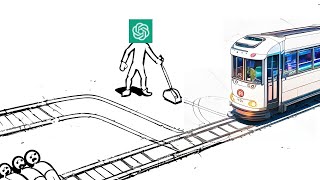 ChatGPT solves the Trolley Problem [upl. by Enilorac]