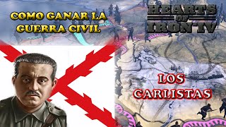 HOI IV TUTORIAL  COMO GANAR LA GUERRA CIVIL  LOS CARLISTAS [upl. by Esimorp517]