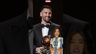 LEO MESSI el OCHO veces ganador del BALÓN DE ORO BalónDeOro Messi [upl. by Sayre]