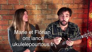 Médoc  une école de musique en ligne dédiée au ukulélé [upl. by Rankin519]