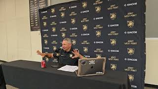 Army Coach Jeff Monken Media Comments Post 4528 Win Over ECU to Advance to 70 60 AAC [upl. by Gerti703]