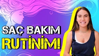 Saç Bakım Rutinim  Uzun ve Sağlıklı Saçlarımı Neye Borçluyum saçbakımı [upl. by Yi]