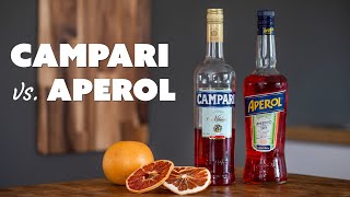 Campari vs Aperol  TASTE TEST amp COMPARISON [upl. by Selestina]