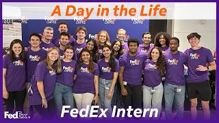 A Day in the Life of a FedEx Marketing Intern [upl. by Ymeraj]