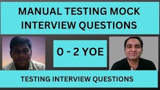 Manual Testing Interview Questions  Testing Interview  RD Automation Learning [upl. by Packer537]