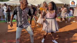 Best Botswana Wedding Dance [upl. by Herrick]