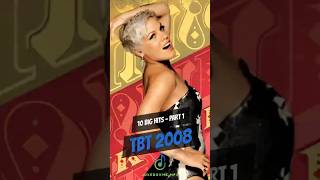 2008 Best Hits Compilation TBT best pop music song compilation [upl. by Ayocal275]