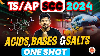 Acids bases and salts one shot  Class 10 TSAP SCC 2024  Ajay Jummidi Sir VedantuTelugu8910 [upl. by Auhesoj]