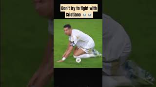 Dont try to fight with Cristiano 💀💀 viralvideo shortvideo cristianoronaldo cr7 footballshorts [upl. by Lleder585]