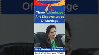 Three Advantages and Disadvantages of Marriage  BANO IAS upsc ias shortsfeed shorts [upl. by Sevart]