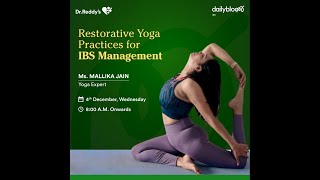 Restorative Yoga Practices for IBS Management [upl. by Aekim]