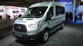 2017 Ford Transit Ecoblue  Exterior and Interior  IAA Hannover 2016 [upl. by Aryhs]