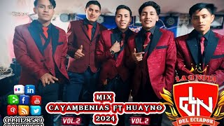 Mix Cayambeñas ft huaynos en vivo chinibamba 2024 [upl. by Niro]