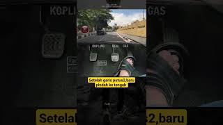 setelah garis putus2baru pindah ke tengah driving belajarmengemudi tutorial mobilmanual [upl. by Berkly402]