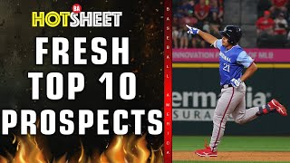 Griff McGarry joins Fresh NL East Top 10 prospects amp Padres prospect quotwhite liequot  Hot Sheet [upl. by Auqinat]