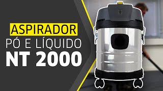 Aspirador NT 2000 Kärcher  Limpeza com eficiência [upl. by Airdnna913]